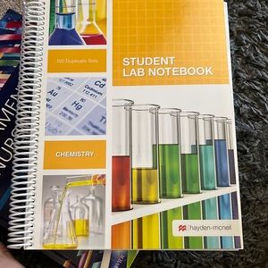 Student lab notebook